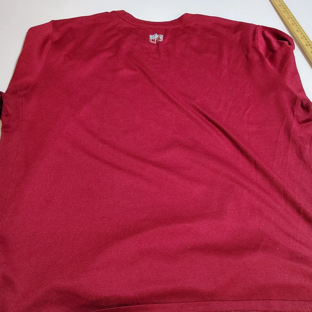 NFL Nike Dri Fit 2016 Washington‎ Redskins Football T Shirt Burgundy Gold XXL